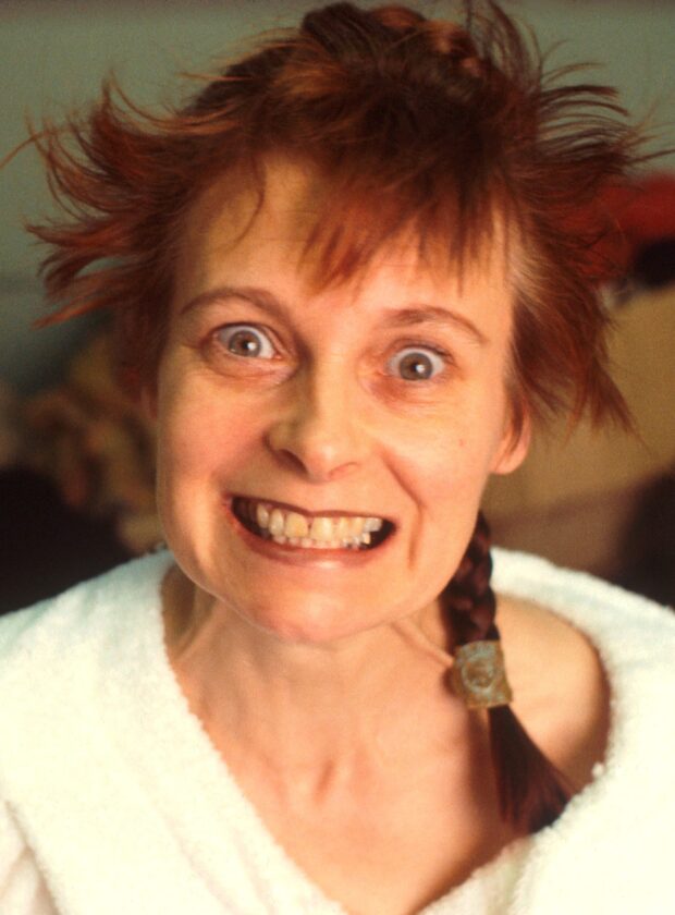 Retrato de Vivienne Westwood em 1982