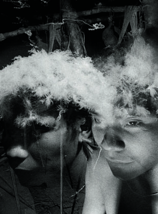 bx 103 Claudia Andujar A guest decorated with down feathers