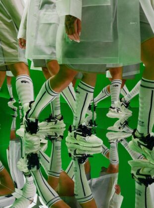 Novos modelos de tênis da Lacoste.