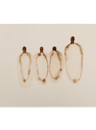 aguamento barranqueiro da serie sorvedouro aquarela sobre papel 30 x 40 cm 2023. Lucas Cruz Instituto Care