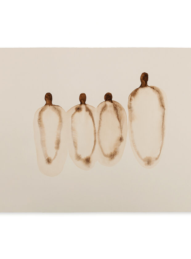 aguamento barranqueiro da serie sorvedouro aquarela sobre papel 30 x 40 cm 2023. Lucas Cruz Instituto Care