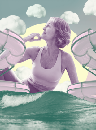 ilustração sobre menopausa