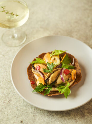 Festival de tapas: mexilhões do Cora