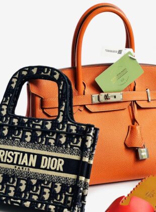 bolsa dior e hermès em revenda na plataforma Etiqueta Única.