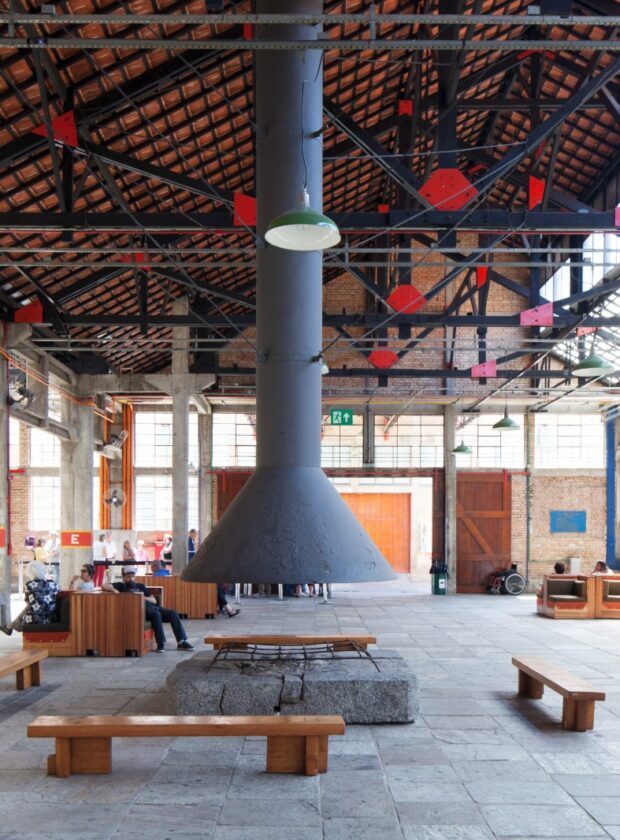 sesc pompeia projeto de lina bo bardi