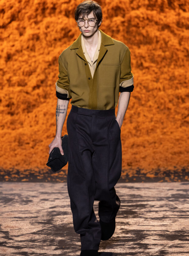 Zegna desfila na semana de moda de Milão