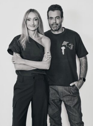 Adriana Zucco, diretora criativa, e João Foltrando, diretor de criação da linha masculina da Colcci.