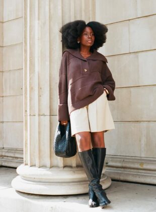 looks com bota cano alto