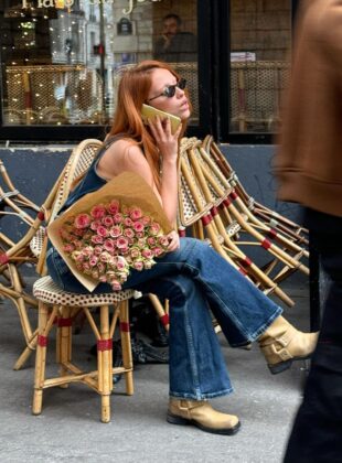 looks com bota caramelo