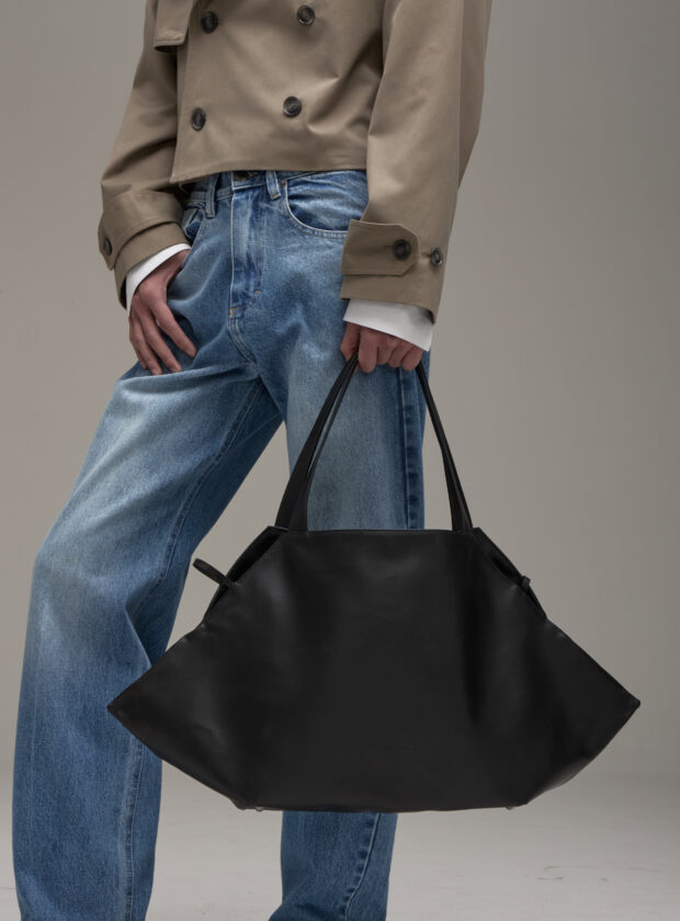 Bolsa de couro de cacto da Mondepars, marca de Sasha Meneghel
