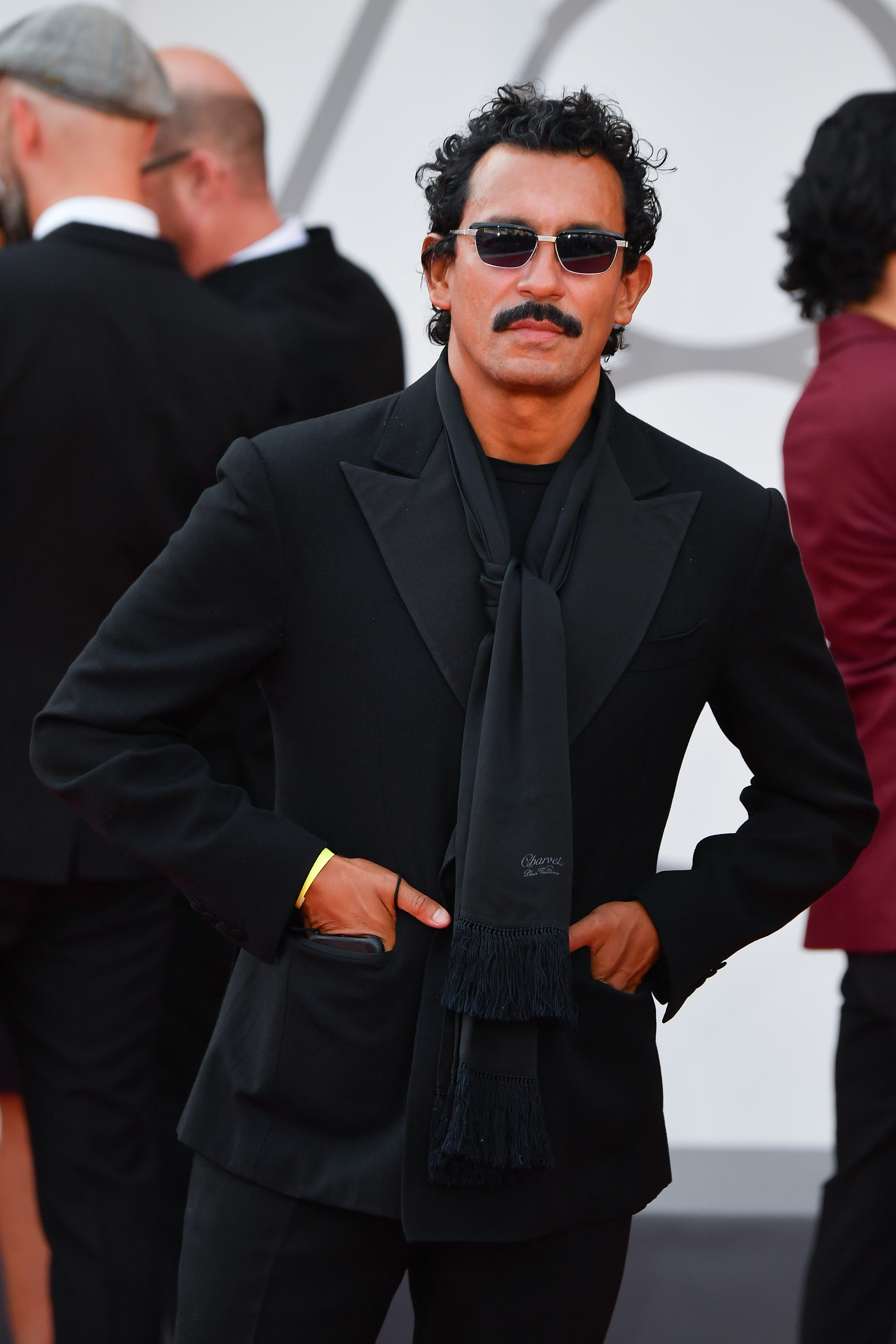 超希少 13AW Haider Ackermann レザーテーラード Haider-Ackermann_GettyImages-