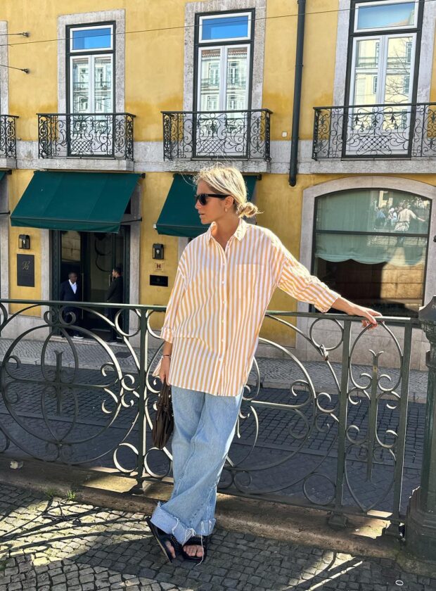 looks com calça jeans no verão