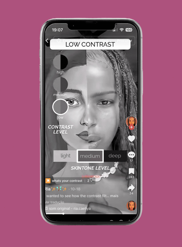 descubra seu contraste pessoal: tudo sobre a trend do tik tok