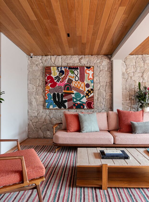 Decoração da sala: Instagram/@dudasennaarquitetura | Gisele Rampazzo