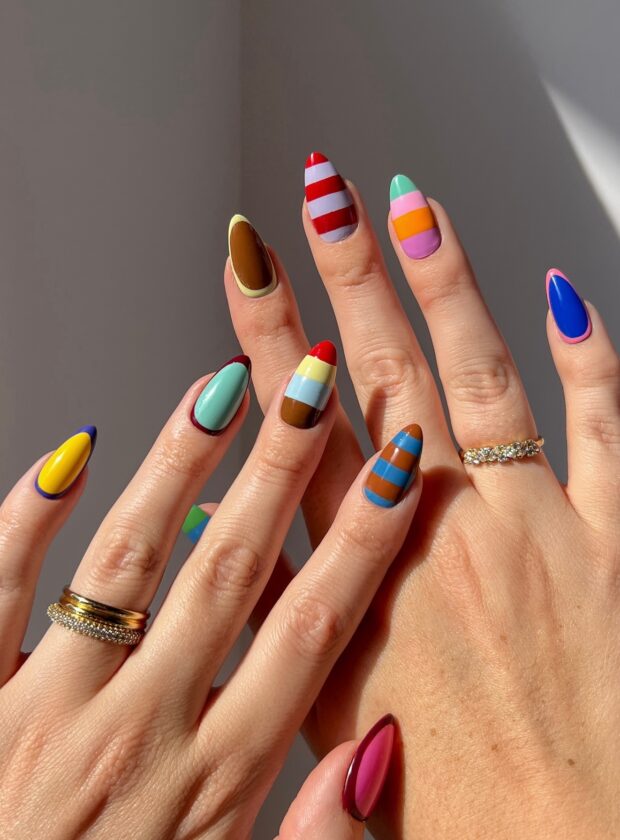 unhas para o Carnaval