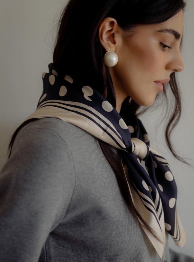 como usar look com lenço