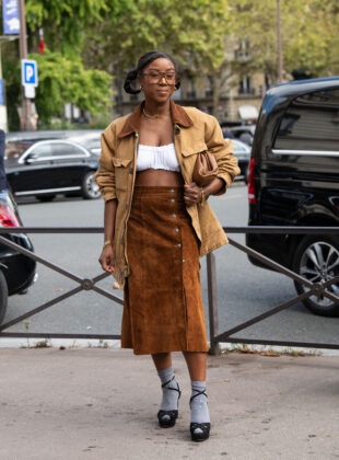 maneiras estilosas de usar sandália com meia