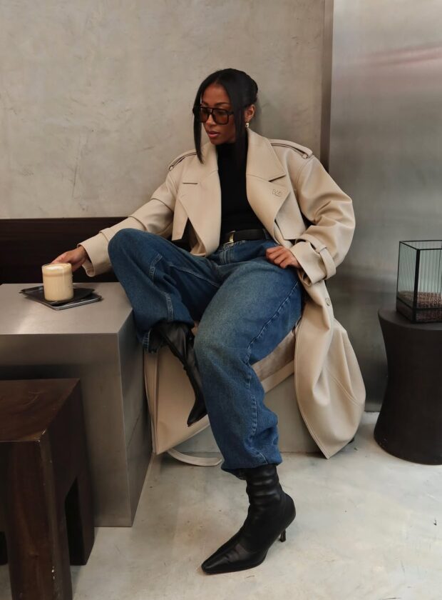 looks com trench coat ultrafashionistas