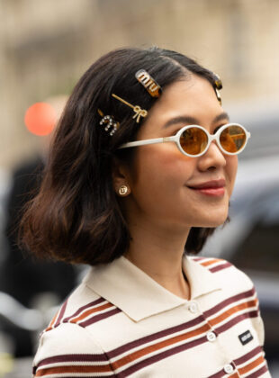 Street Style - Paris Fashion Week - Womenswear Fall/Winter 2024/2025 - Day Nine