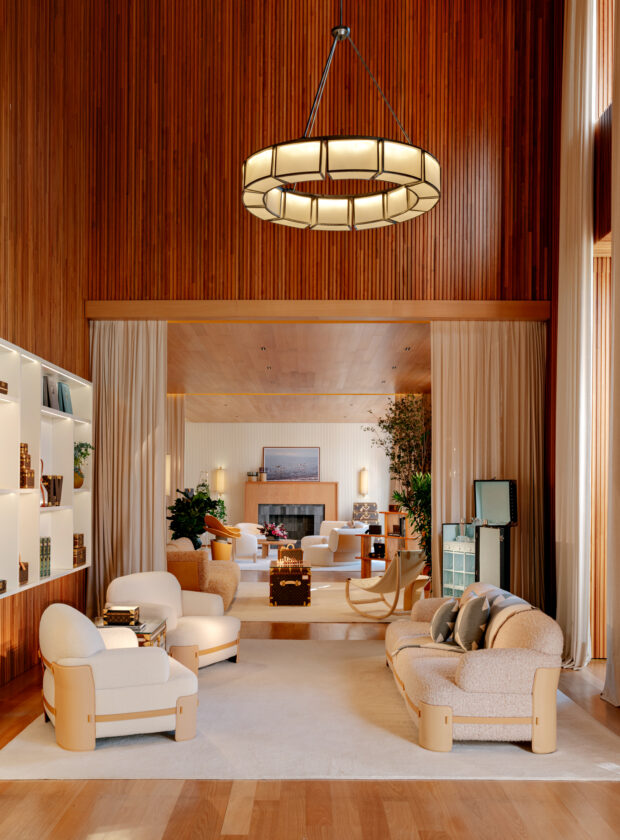 decoração da Louis Vuitton