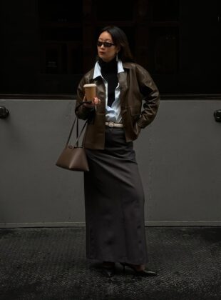 looks com blusa gola alta