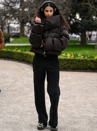 Street Style - Paris Fashion Week - Womenswear Fall/Winter 2025/2026 - Day Eight