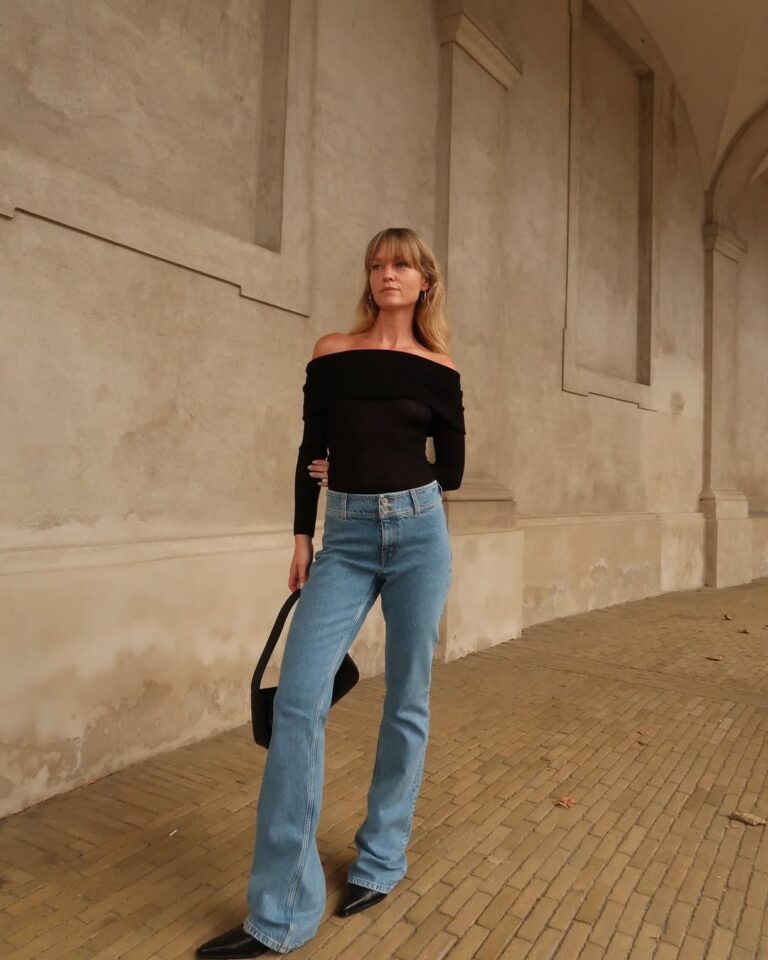 tendências de jeans para os looks de inverno