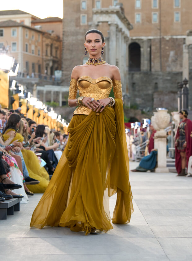 Dolce Gabbana DG Alta Moda Roma 2025 Sfilata AM ph Go Runway 02