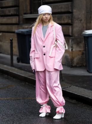 Street Style - Paris Fashion Week - Womenswear Fall/Winter 2025/2026 - Day Eight