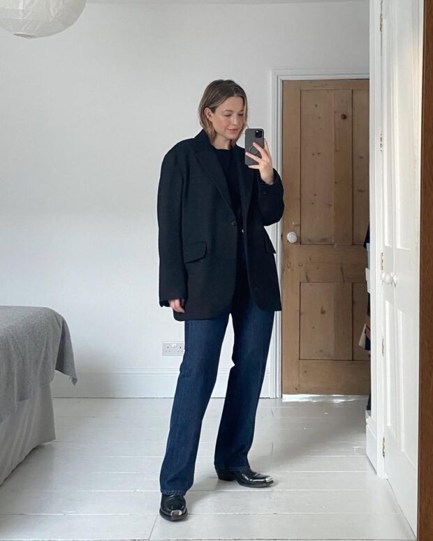 looks com a calça jeans mais elegante de 2025