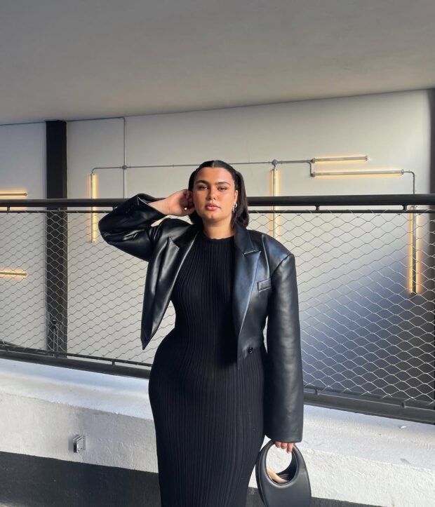 looks com blazer preto