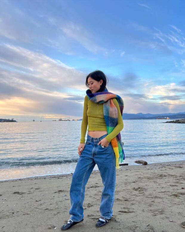 looks com cachecol