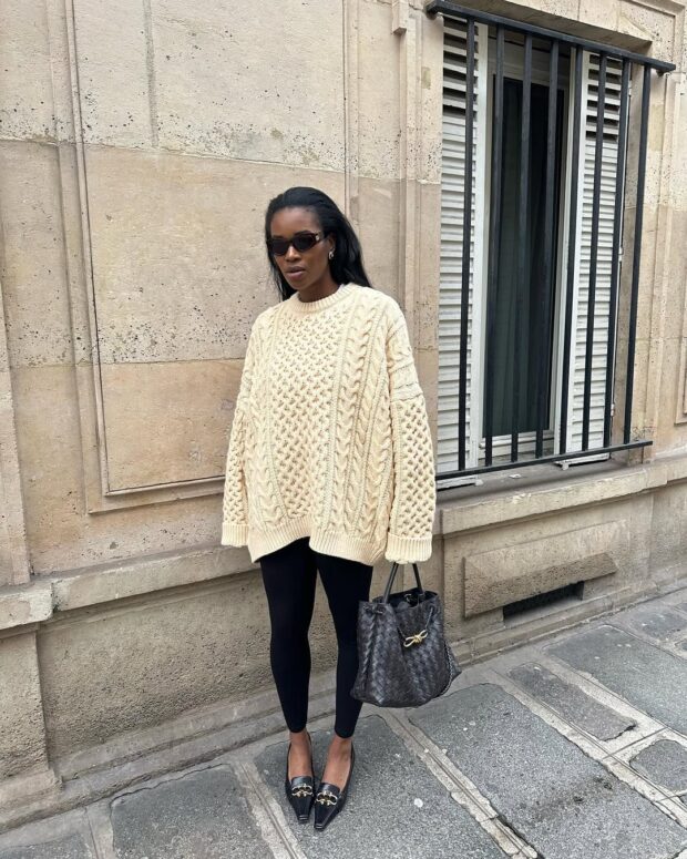 looks com legging no inverno
