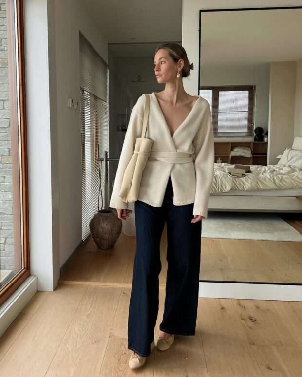 looks com a calça jeans mais elegante de 2025