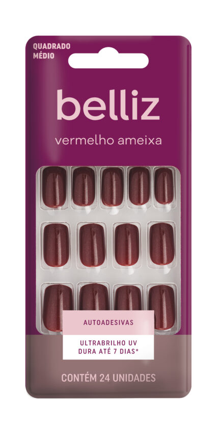 unhas postiças autocolantes