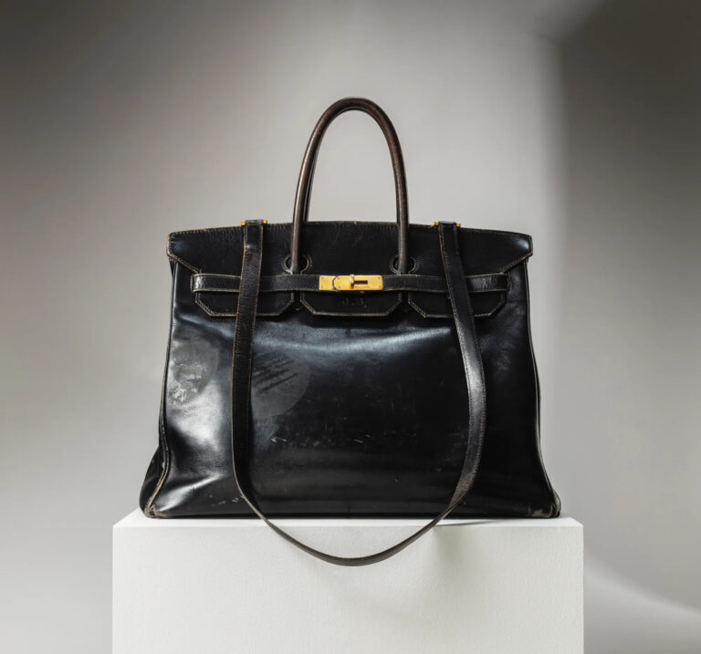 protótipo da bolsa birkin é vendido por 55 milhões de reais