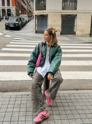 como usar looks com calça de onça no inverno