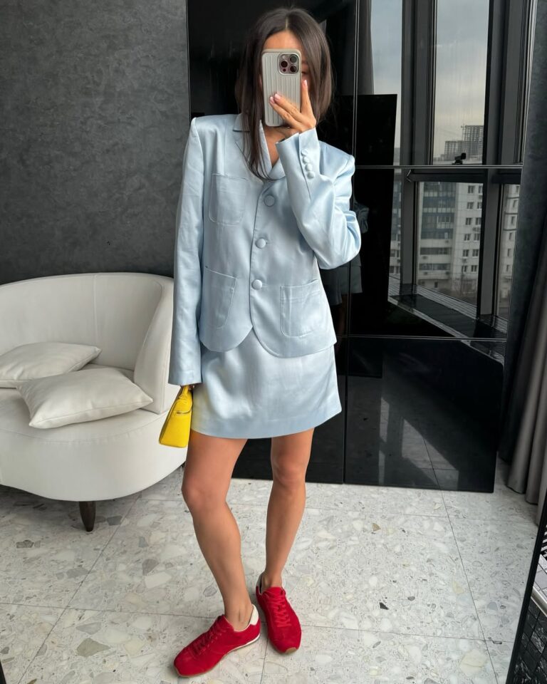 looks em azul claro para desbravar cores nas suas produções