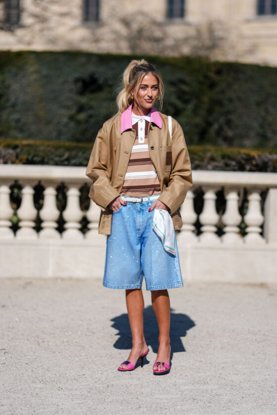 As fashionistas estão apostando na bermuda jeans para os looks de verão
