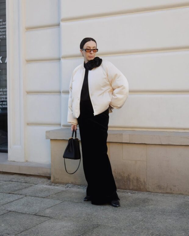 É assim que as fashionistas estão usando os casacos acolchoados looks com casacos acolchoados