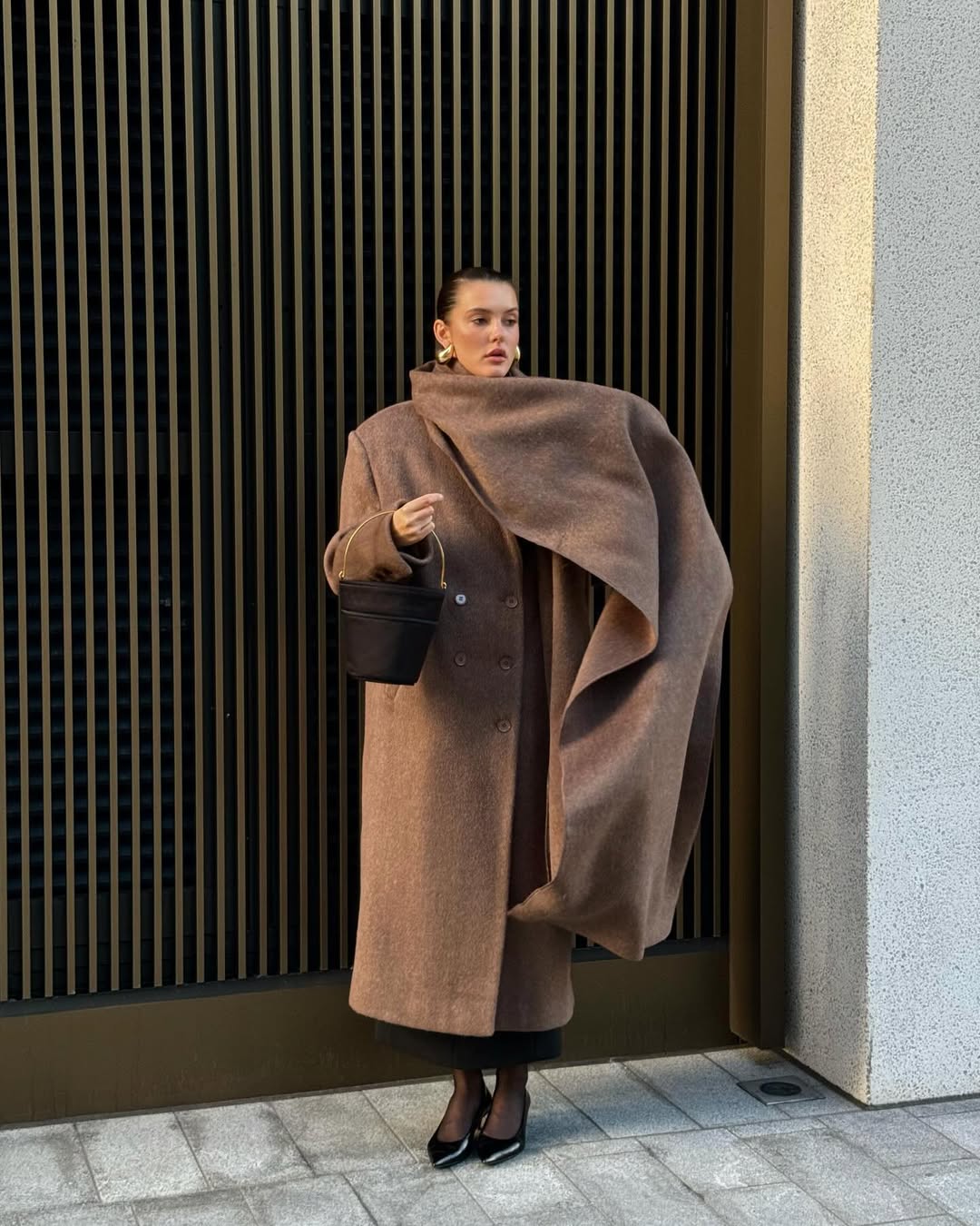 casaco de frio elegante