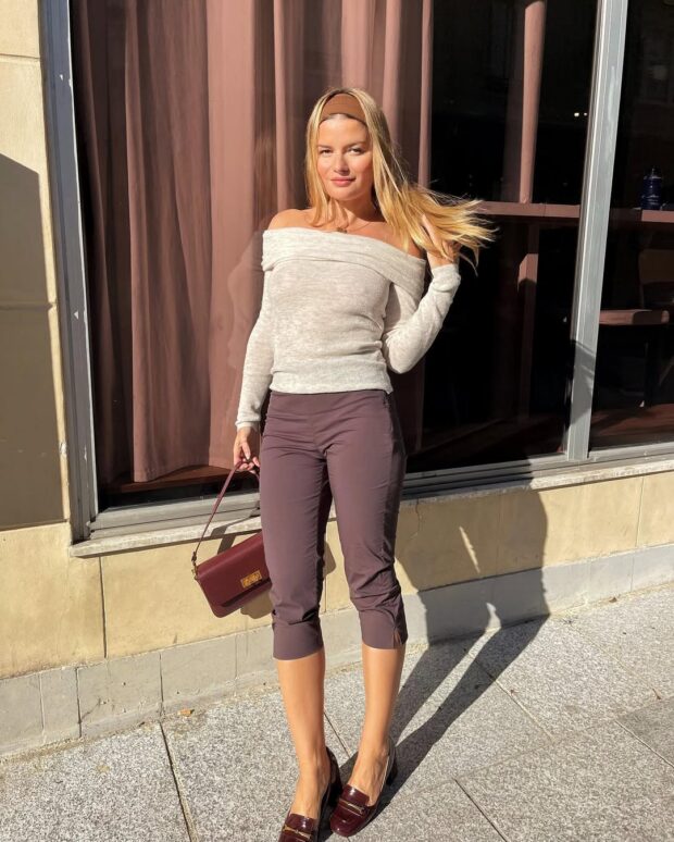 looks com calça capri no verão