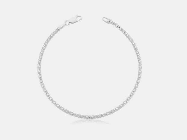 Tornozeleira feminina ago11 Ceu de Prata