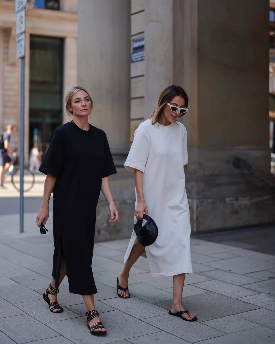 looks com vestido camiseta