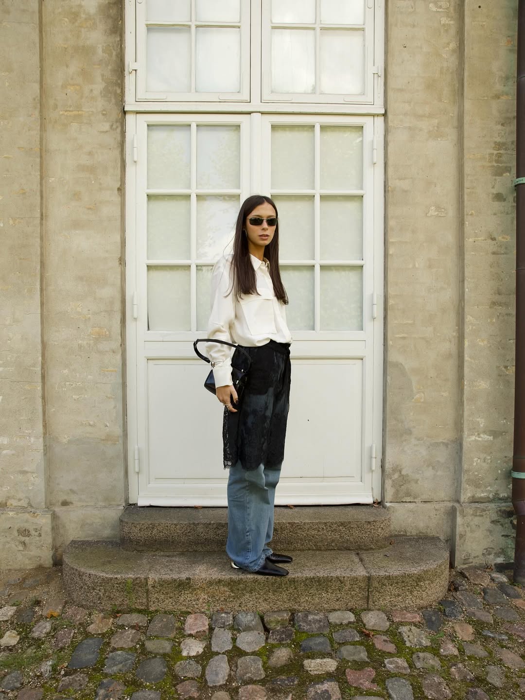 looks com saia transparente