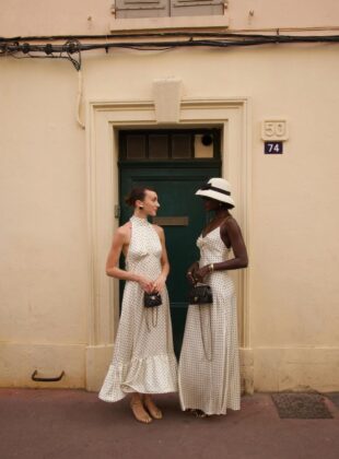 a estampa poá é tendência de moda