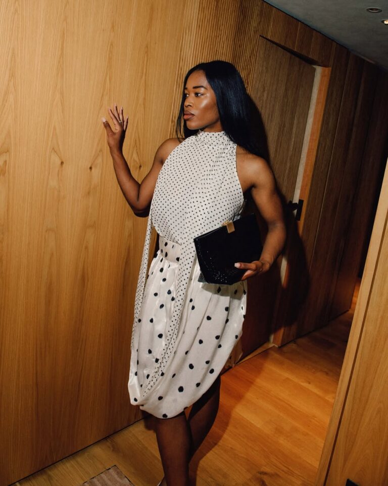 a estampa poá é tendência de moda