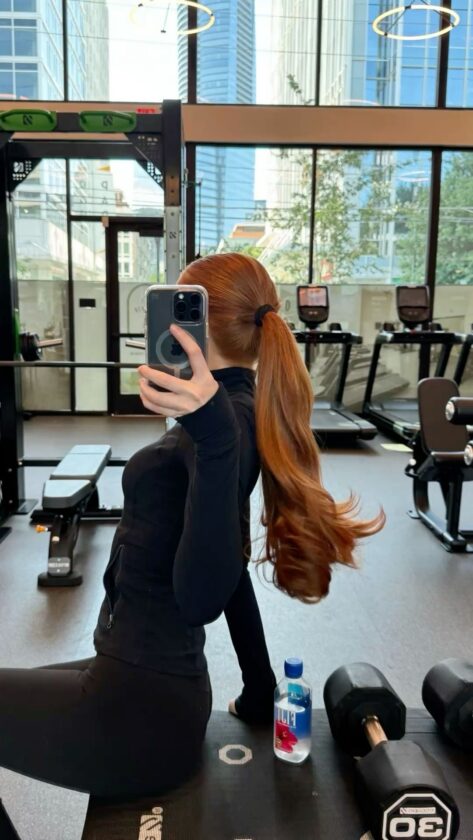 ideias de penteados para academia