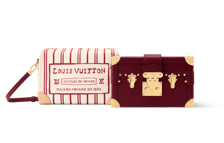 Louis Vuitton e Grace Coddington PETITE MALLE WITH COVER 1
