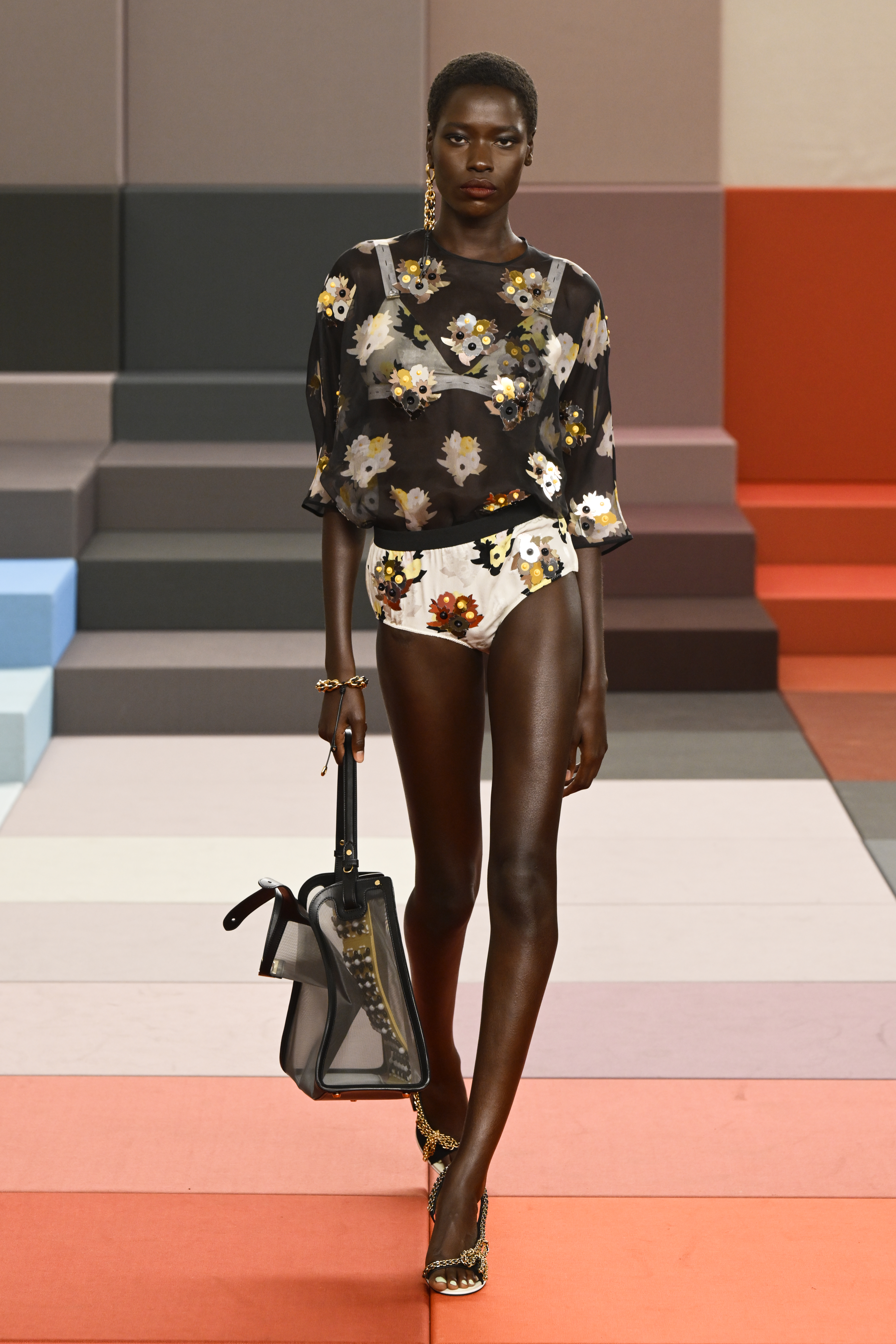 Tendências semana de moda de Milão.